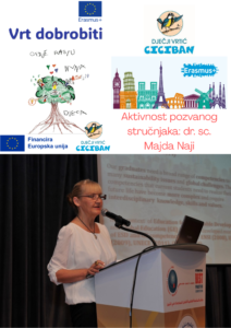 Aktivnost pozvanog stručnjaka dr. sc. Majda Naji